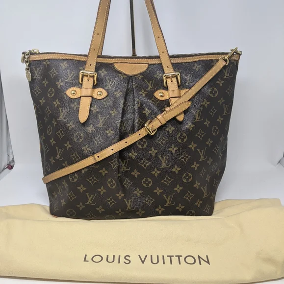 Louis Vuitton Palermo Handbag Monogram Canvas GM - Picture 1 of 15